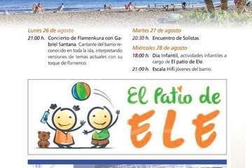 Programa de las fiestas de Melenara 2019 (Foto TA)